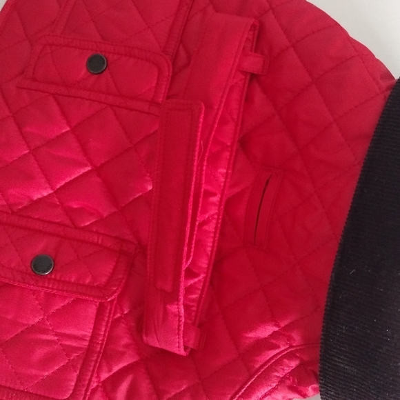 Red Quilted Ralph Lauren Dog Jacket/Gilet. New with tags. - Picture 3 of 5